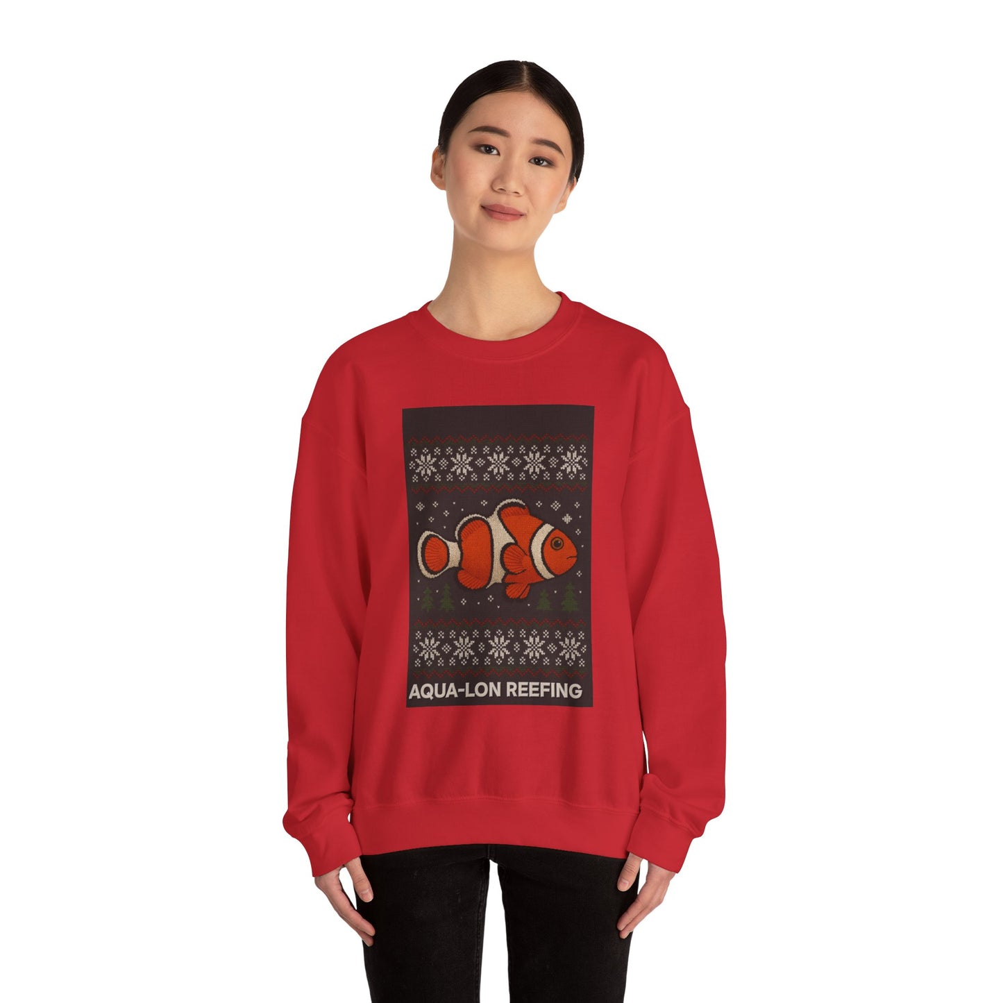 Clownfish 'Aqua-Lon Reefing' Crewneck Sweatshirt
