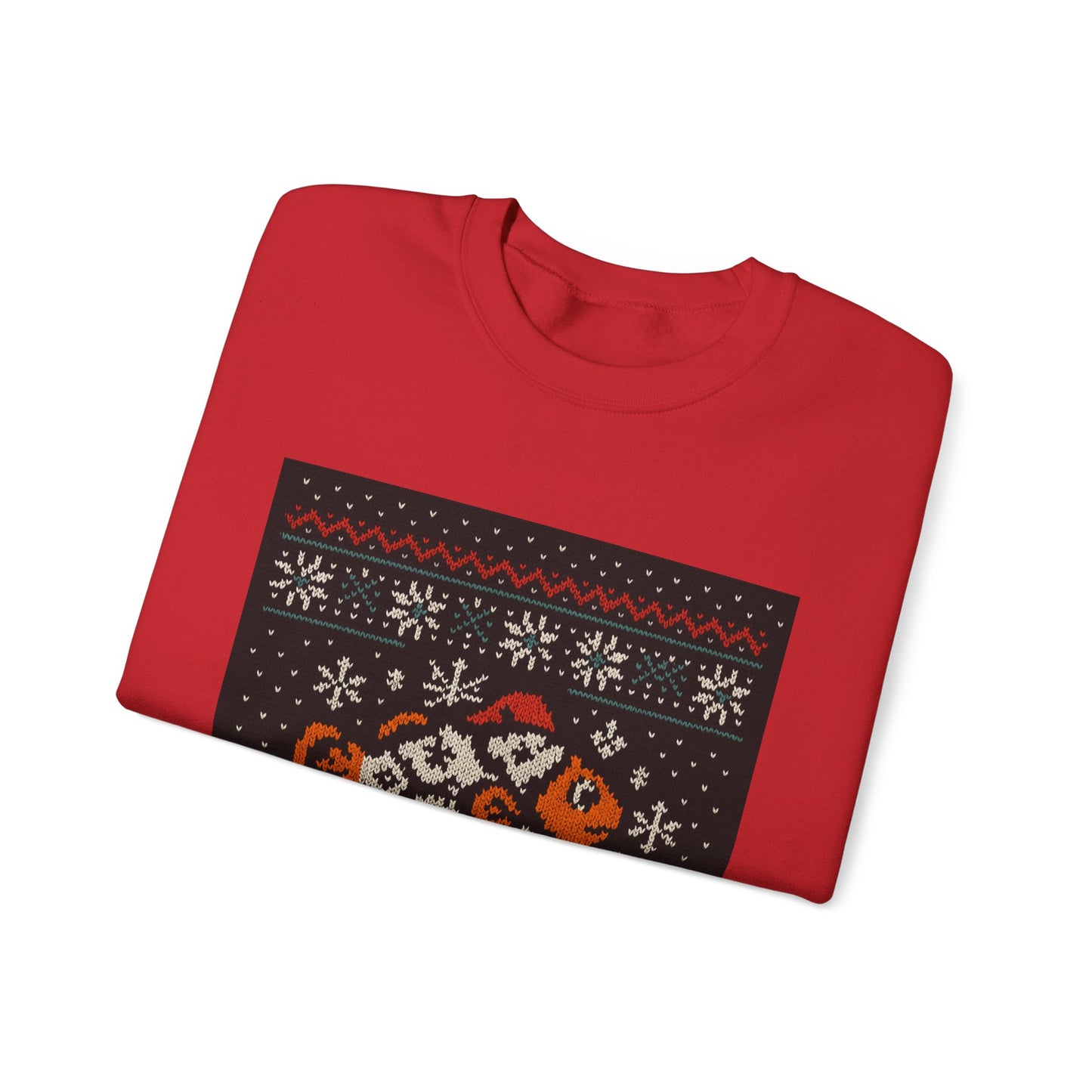 Sweatshirt — Aqua-Lon Reefing Clownfish Ugly Holiday Sweater Design
