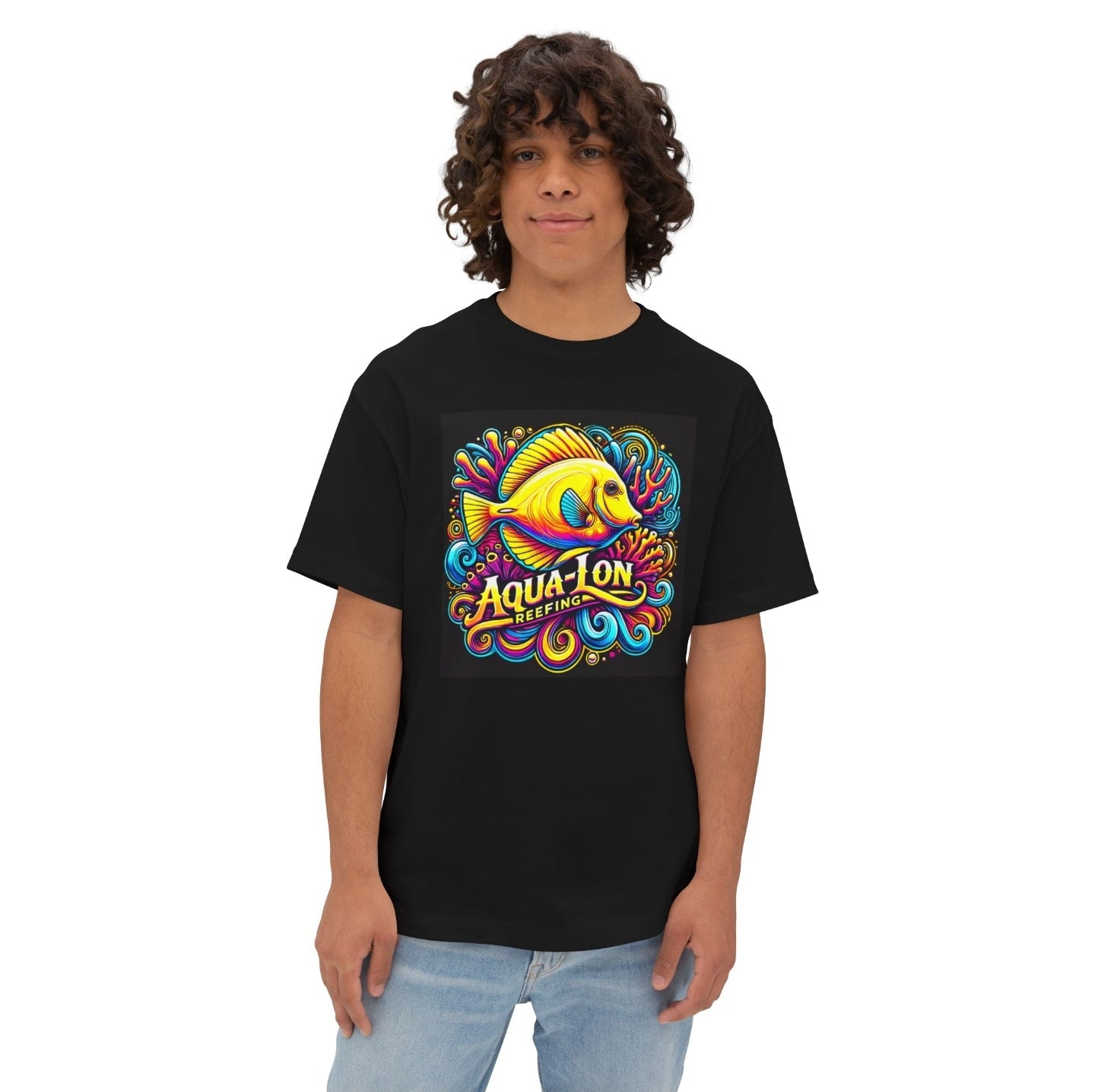 Aqua-Lon Reefing Yellow Tang Signature Shirt (MADE TO ORDER)