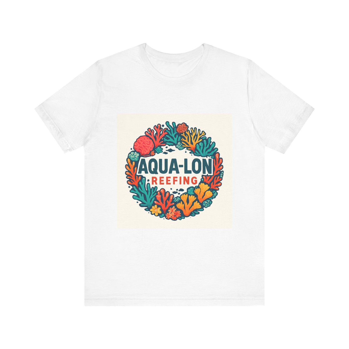Aqua-Lon Reefing T-Shirt — Tropical Coral Reef Graphic Tee