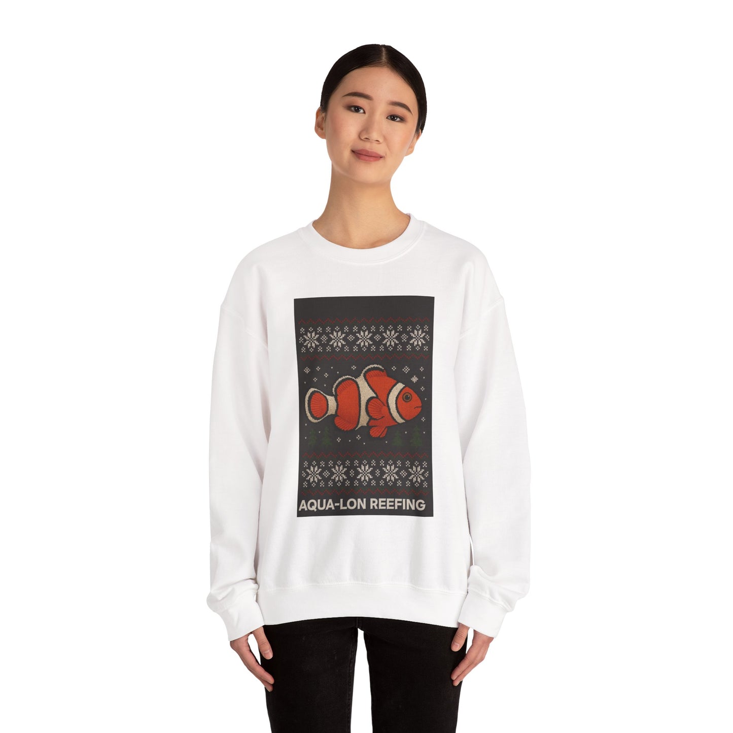 Clownfish 'Aqua-Lon Reefing' Crewneck Sweatshirt