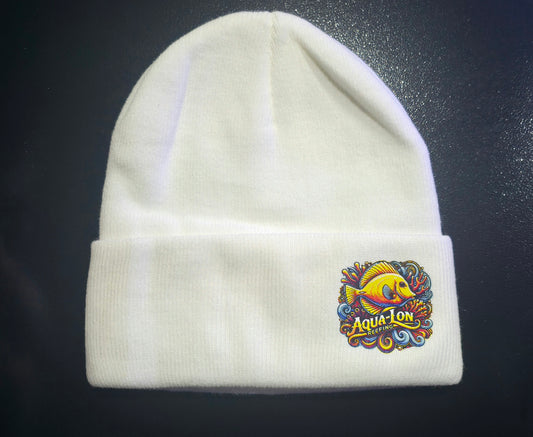 Aqua-Lon Reefing White Signature Beanie